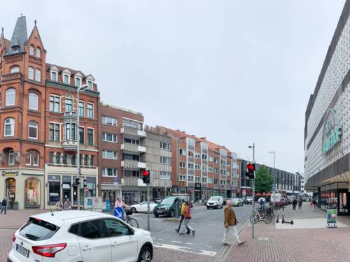 Ein Teil der Innenstadt von Hannover.